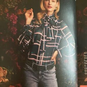 Cabi Cake Ruffle blouse. Fall 2020